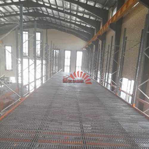 قفسه نیم طبقه انبار