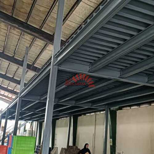 مزنین نیم طبقه فلزی